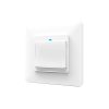 Intrerupator inteligent simplu PNI SmartHome WS121 pentru control lumini prin internet cu App Tuya Smart, compatibil Amazon Alexa si Google Home